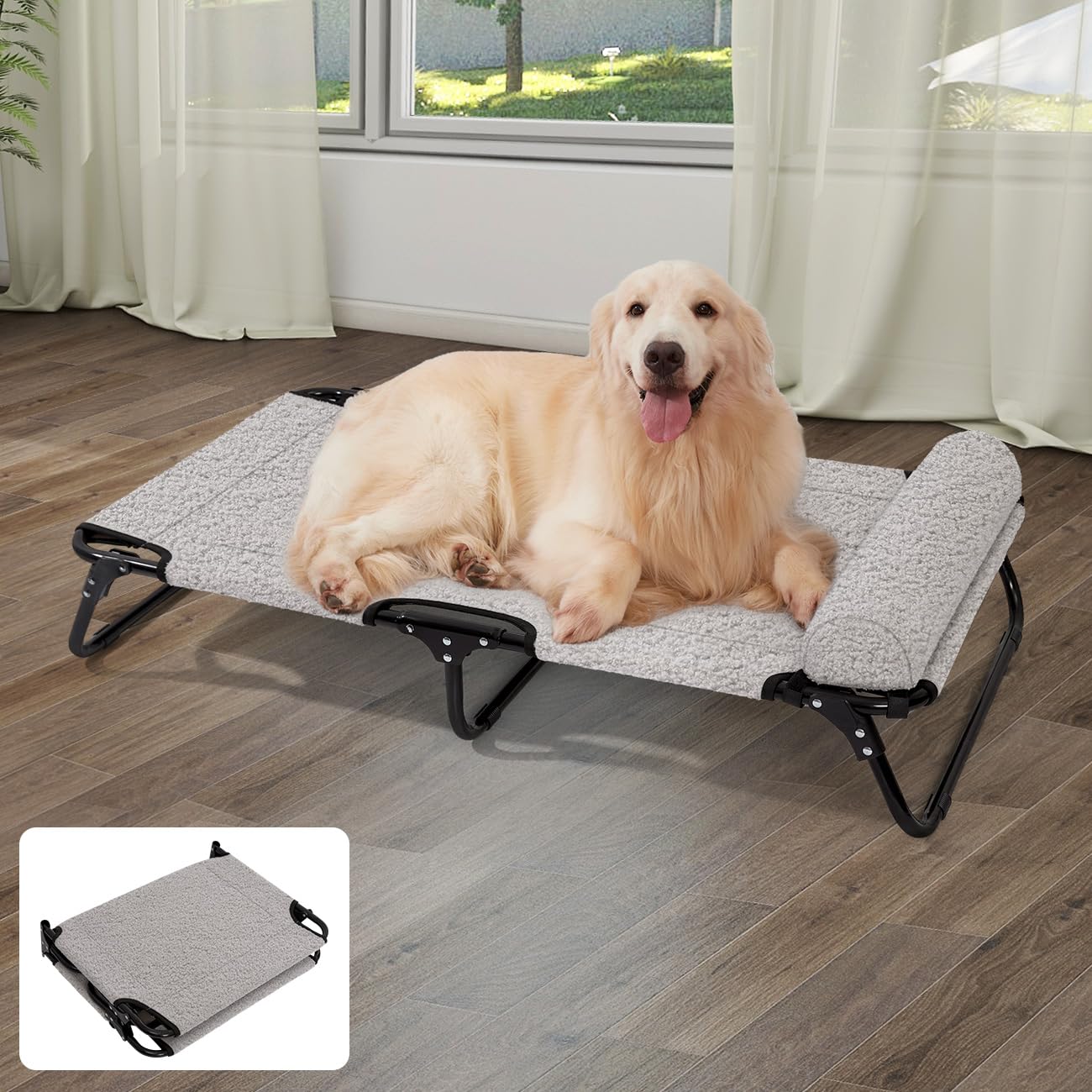 Cama Elevada para Perros XL